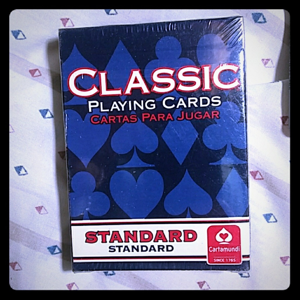 BNIB Classic playing cards